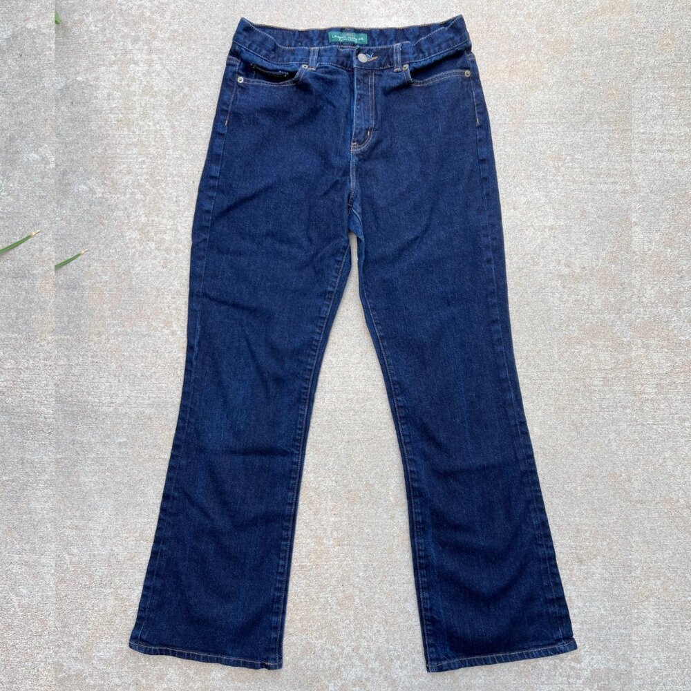 Dark Wash Flare Jeans by LRL Lauren Ralph Lauren